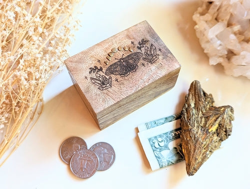 Fairy Fortune Mango Wood Box | Goddess Provisions