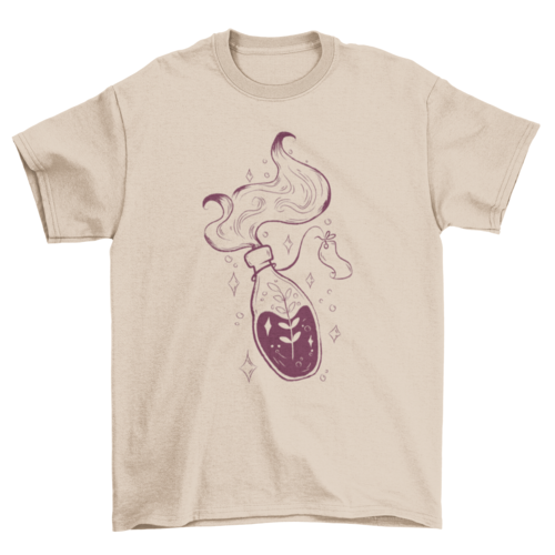 Floral magic potion t-shirt