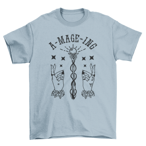 Magical hands fantasy t-shirt