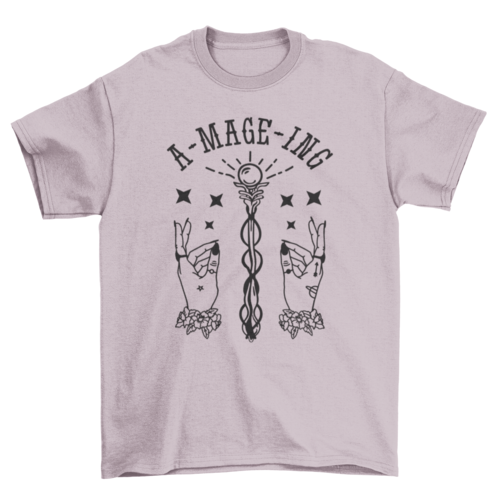 Magical hands fantasy t-shirt