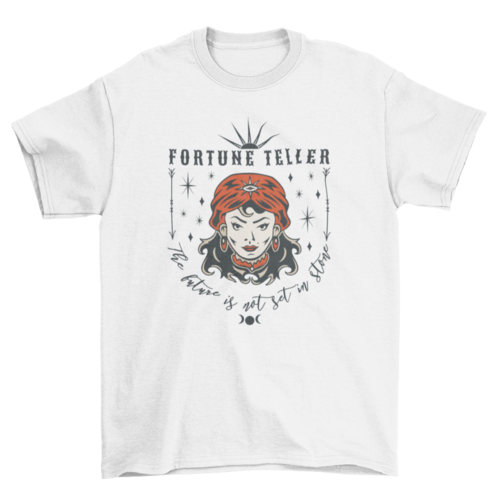 Fortune teller tattoo t-shirt