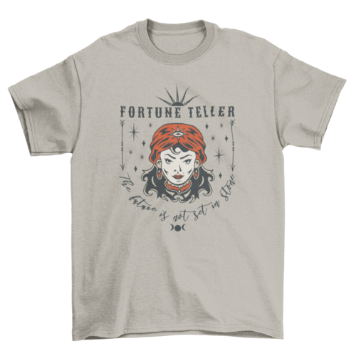 Fortune teller tattoo t-shirt