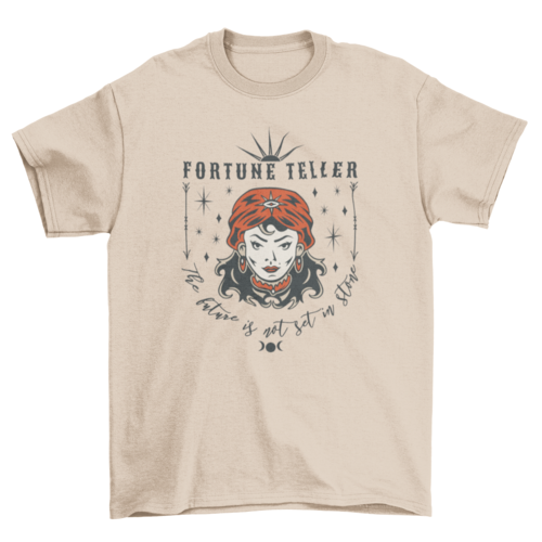 Fortune teller tattoo t-shirt
