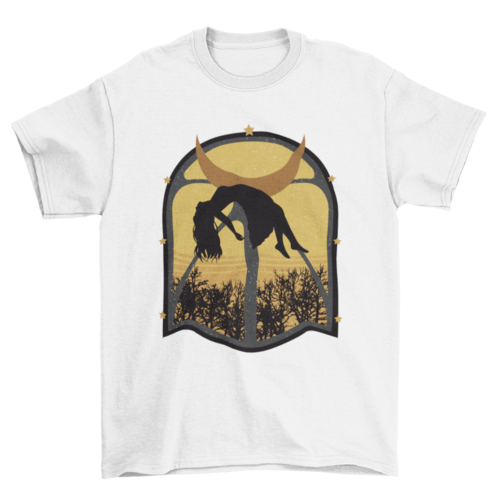 Creepy Spell Sorcerer Wizard witch wicked-magic levitating Moon Magic